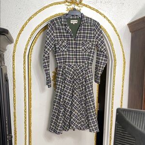 Tatyana by Bettie Page Plaid Miranda Dress | Pinup Rockabilly Retro Swing S